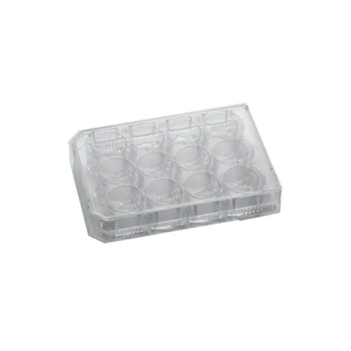 Platničky na bežné použitie (neupravený povrch), 12 miestne, sterilné, individuálne balené, 50x1 ks