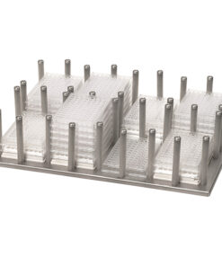 Plošina s kovovými upínacími kolíkmi