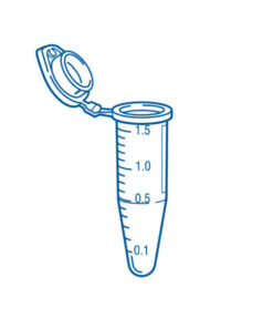 Skúmavky TubeONE 1,5ml štandardné, prirodzené (sterilné), 5x100 ks