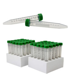 15 ml centrifugačné skúmavky kónické zelený vrchnák, rôzne formy balenia