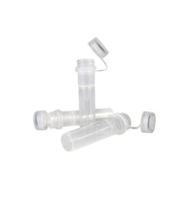 Skúmavky šróbovací uzáver sterilné + upevnené vrchnáky (0.5-2.0ml), 5x50 ks