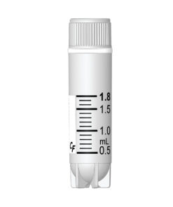 1.8 ml kryogenické skúmavky s vnútorným závitom samostojace, rovný spodok, 10×50 ks