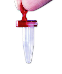 Uzávery na poistenie vrchnákov eppendorfiek (pre 1,5 a 2.0 ml), 100 ks