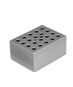 Hliníkový termoblok pre 20x 0,5 ml skúmavky