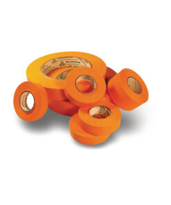 Páska na označovanie vzoriek, rôzne šírky a dĺžky, oranžová, 1 ks