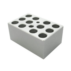 Al-blok pre 12 mikrocentrifugačných skúmaviek objemu 1,5 ml