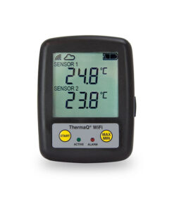 ThermaQ Wifi záznamník - profesionálny s 2 vymeniteľnými sondami typu K