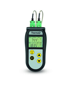 Teplomer ThermaQ® 2-kanálový s pripojiteľnými sondami typu K