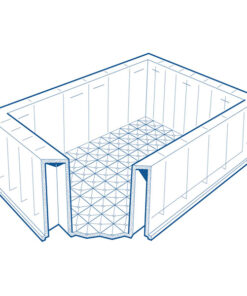 Rezervoár na médiá pre pipetovacie roboty, vysoký profil, 240ml, 1-komorový