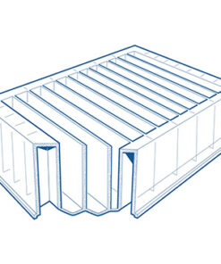 Rezervoár 84 ml, 12-kanálový | Vysoký profil