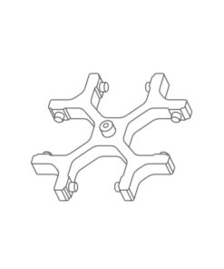 Rotor 4-miestny, výkyvný, 1 ks