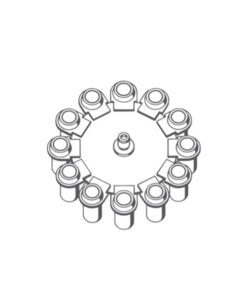 Rotor 12-miestny, výkyvný