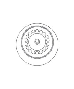 Rotor 18-miestny, uhlový