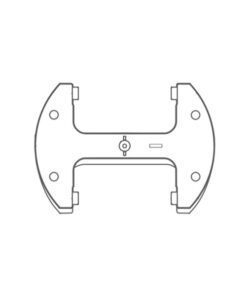 Rotor 2-miestny, výkyvný, 1 ks