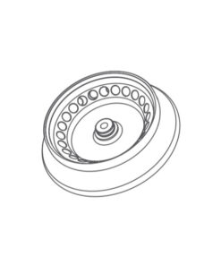 Rotor 24-miestny, uhlový, 1 ks