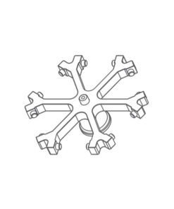 Rotor 6-miestny, výkyvný, 1 ks