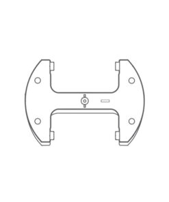 Rotor 2-miestny, výkyvný, 1 ks