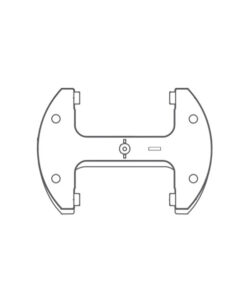 Rotor 2-miestny, výkyvný, 1 ks