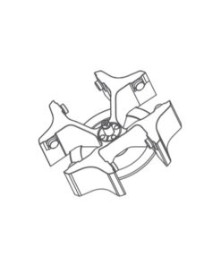 Rotor 4-miestny, výkyvný, 1 ks