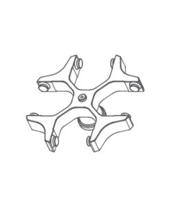 Rotor 4-miestny, výkyvný, 1 ks