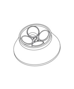 Rotor 4-miestny, uhlový, 1 ks