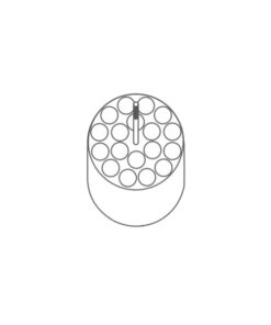 Adaptér na skúmavky do výkyvného rotora