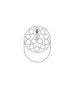 Adaptér na skúmavky do výkyvného rotora