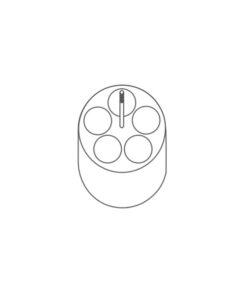 Adaptér na skúmavky do výkyvného rotora