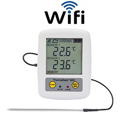 Bezdrôtové záznamníky teploty (WiFi)