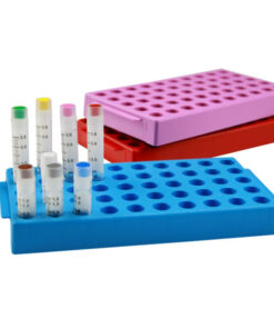 Stojančeky na kryogenické skúmavky 50 miestne, Cryogenic LockRack, rôzne farby, 4 ks