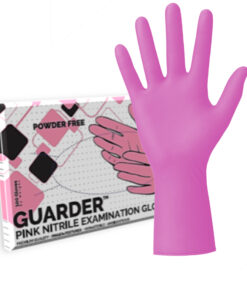Nitrilové rukavice GUARDER PINK, 3.4g, 1x100 ks