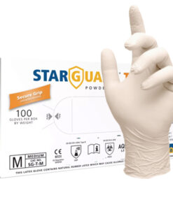 Latexové rukavice STARGUARD TOUCH, 1x100 ks
