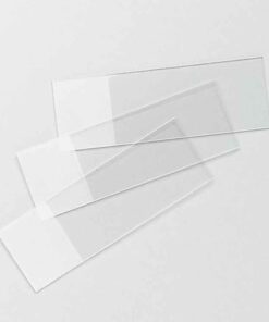 Podložné mikroskopické sklíčka DoubleFrosted, zabrúsené okraje, 75x25mm, 50 ks