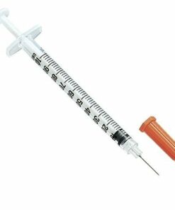 Striekačka inzulínová 3-dielna s ihlou (29G 1/2), 100 ks