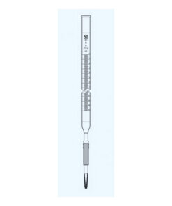 Byreta priama s olivkou, so Schellbachovým pruhom, trieda B, 1 ks