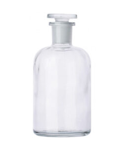 Fľaša reagenčná úzkohrdlá rôzne objemy, číra, 1 ks