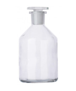 Fľaša reagenčná úzkohrdlá, číra, Steilbrust, 1 ks