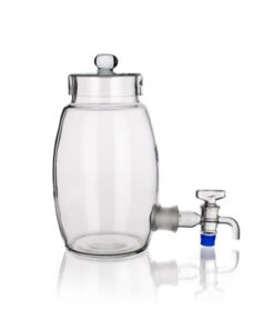 Irigátor súdkovitý s vekom, kohútom a tubusom pri dne, SIMAX, 1 ks