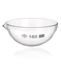 Miska odparovacia s guľatým dnom a s výlevkou rôzne objemy, SIMAX, 1 ks