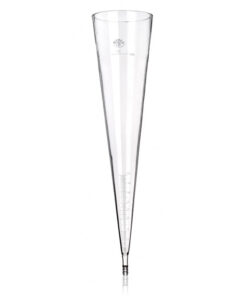 Valec sedimentačný podľa Imhoffa s olivkou, 1 000 ml, SIMAX, 1 ks