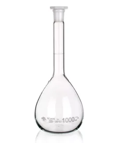 Banka odmerná, trieda A, ciachovaná, NZ, plastová zátka, SIMAX, 1 ks