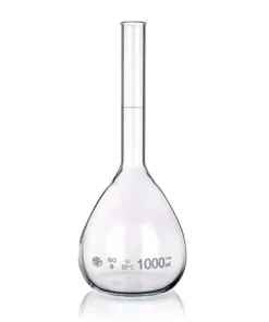 Banka odmerná, trieda B, vyhnutý okraj, bez zátky, SIMAX, 1 ks