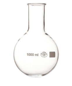 Banka s guľatým dnom, širokohrdlá, vyhnutý okraj, SIMAX, 1 ks