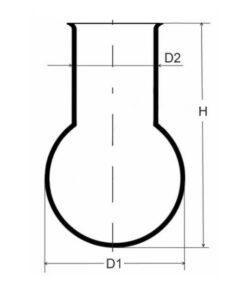 Banka kremenná, guľaté dno
