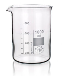 Kadička nízka s výlevkou, rôzne objemy, SIMAX, 1 ks