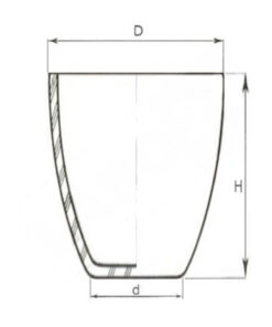 Kelímok kremenný vysoký