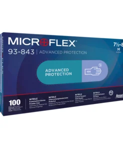 Laboratórne nitrilové rukavice Microflex 93-843, 1x100 ks