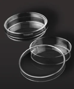 Petriho miska, pr. 60 mm, PS, výška 13,5 mm, trojitý ventilovaný kryt, nedelená, dezinfekcia persterilom, 1 ks