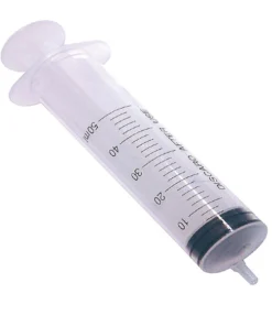 Striekačka, 3 dielna, sterilná 50 ml, individuálne balená, excentrický otvor, 30 ks