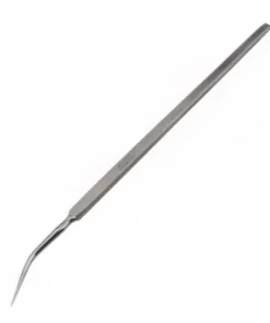 Ihla preparačná zahnutá, nerezová, dĺžka : 140mm, 1 ks